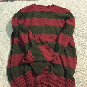 A nightmare on Elm Street- Freddy Krueger sweater Small